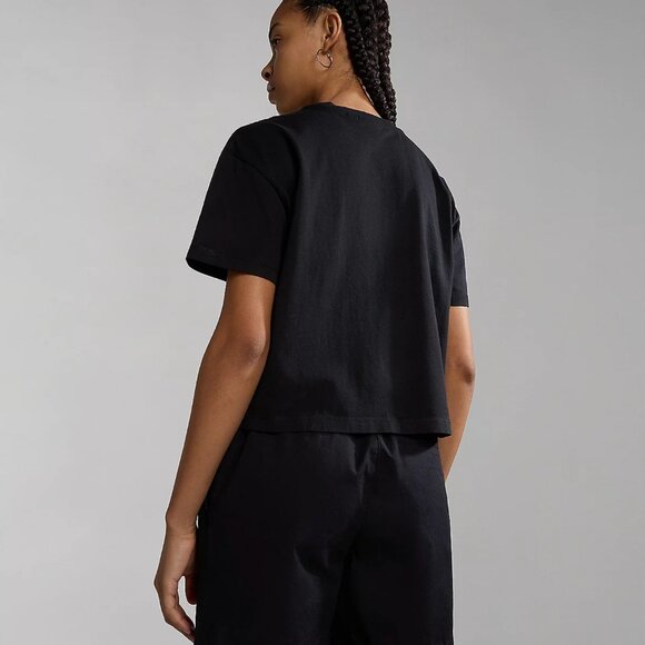 Napapijri Box Short Sleeve T-shirt Crop - Picture 4 of 7